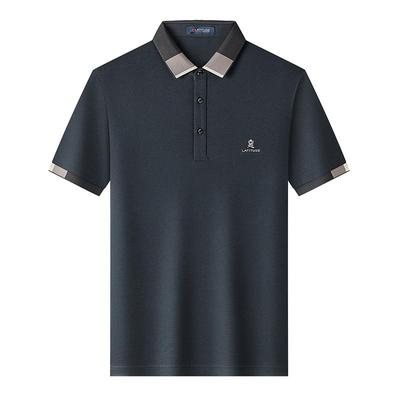 梦特娇丝光棉凉感透气polo衫轻薄