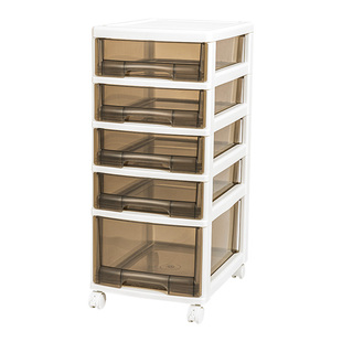 桌下收纳柜抽屉式箱文件柜办公室置物架书桌储物柜可移动带轮多层