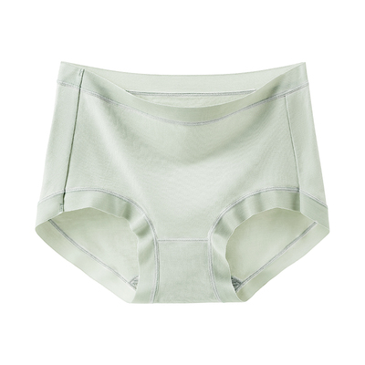 MissWiss女士内裤中腰无痕三角裤抗菌夏季透气舒适内裤裤衩薄款