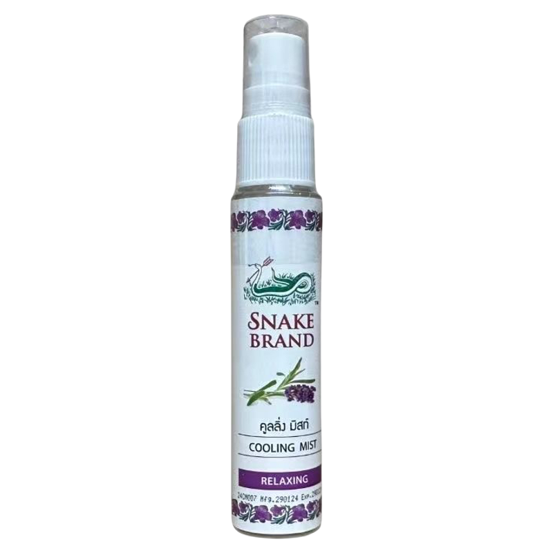 泰国蛇牌喷雾SNAKE BRAND痱子水清凉身体玫瑰蛇粉圣露斯降温喷雾