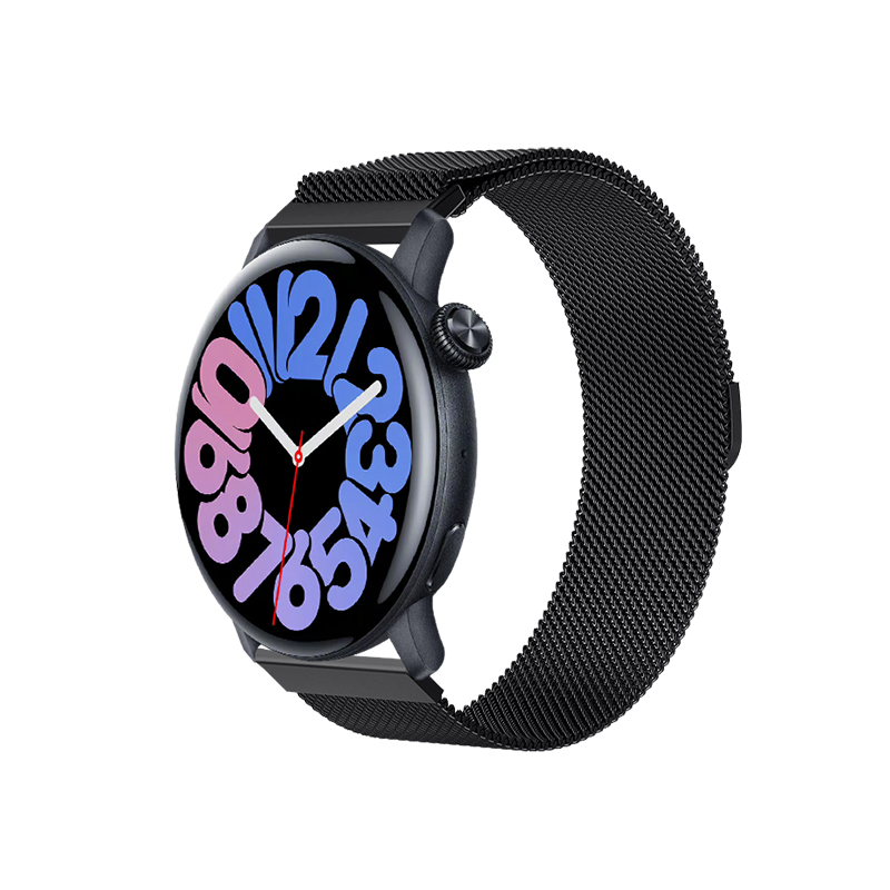 西蒙迪奥适用vivowatch3表带vivowatch5手表表带watch2米兰尼斯3代腕带watch5手表带金属男女配件46mm新款