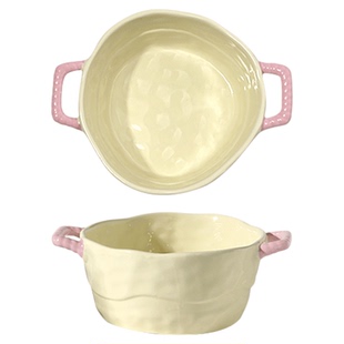 高颜值双耳汤碗陶瓷家用2025新款汤面碗大号螺蛳粉专用泡面碗大碗