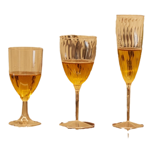 210ml 红酒杯一次性高脚杯塑料派对杯子加厚香槟杯葡萄酒鸡尾酒杯