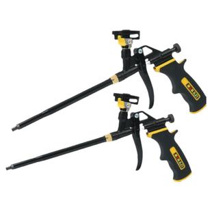 免清洗发泡胶枪专用枪全金属加长延长管聚氨酯填缝剂泡沫胶填缝剂