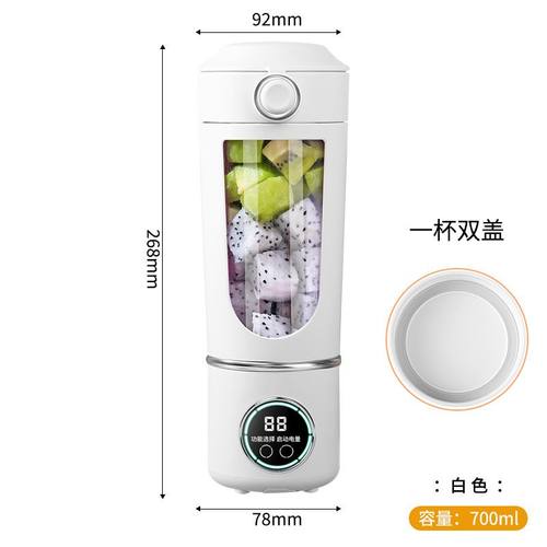 充电吸管榨汁机塑料无线便携式搅拌榨汁家用批发多功能杯果汁机