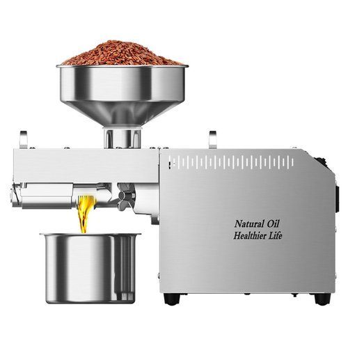 Oil press110v/220V跨境批发榨油机螺旋小型智能温控食用油设备D0