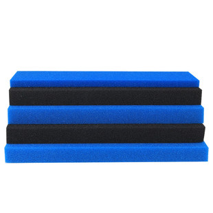 鱼缸专用生化棉黑过滤棉高密度藤棉海缸过滤器周转箱净化水质滤材