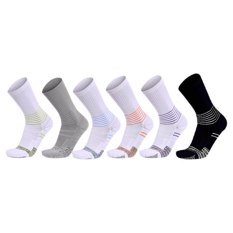 专业精英篮球袜男款抗起球毛巾袜