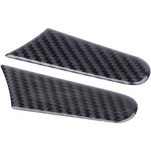 适用于保时捷14-24Macan碳纤维后视镜贴装饰条改装防刮擦车贴配件