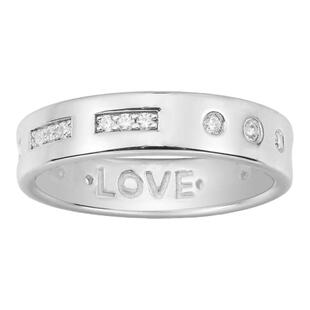 【生日礼物】APM Monaco摩斯密码戒指女款纯银小众男女情侣对戒