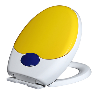 U型马桶盖子母盖 大人儿童两用坐便器盖板通用加厚家用亲子马桶圈