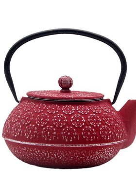 博古架软装新中式复古铸铁壶茶室样板房装饰摆件茶壶复古礼品茶壶