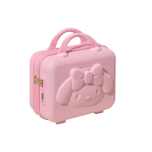 手提行李箱伴手礼儿童箱化妆小箱子14寸男女可爱密码箱迷你收纳箱