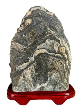 泰山石敢当阳石千米送礼原石摆件