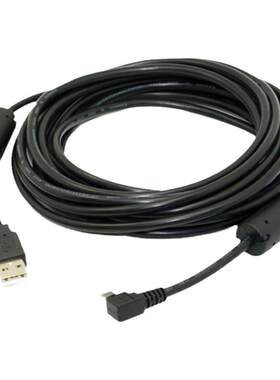 直角右90弯头双磁环USB2.0公对