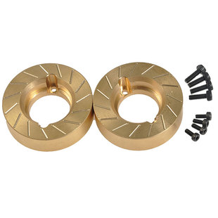 SCX10II 90046 90047 升级转向 杯后杯 桥盖 C座 专用黄铜配重