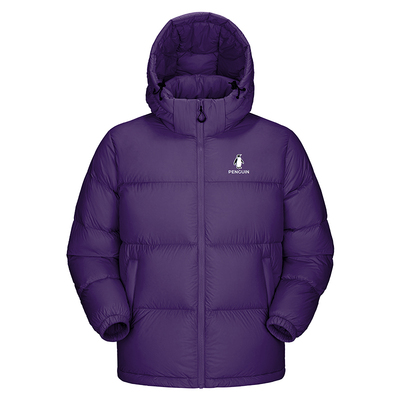 企鹅[雪泡芙]户外防风厚暖羽绒服