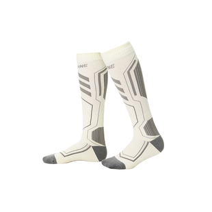 SURPINE松野湃运动袜保暖压缩户外美利奴羊毛长筒袜男女透气排汗