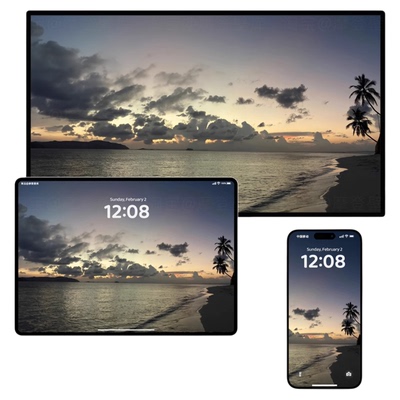 海边风景4K超高清壁纸iPhone手机ipad平板mac电脑唯美治愈氛围感