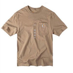 现货正品 Carhartt k87卡哈特口袋短袖T恤 宽松大码工装风tee男女