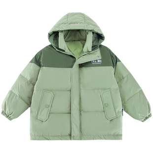 男童羽绒服冬季2025新款儿童中长款男款中大童初中生男孩加厚外套