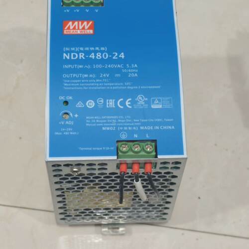 询价-明纬NDR-480-24导轨电源
