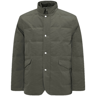 【新品】90%鹅绒BEANPOLE滨波25秋冬男简约通勤零压轻暖羽绒外套