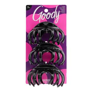 Goody/歌妮抓夹女椭圆中号发抓经典百搭后脑勺盘发鲨鱼夹半扎发夹