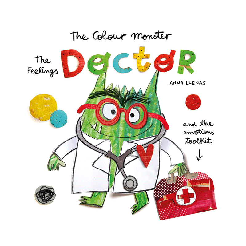 情绪小怪兽的医生书儿童绘本