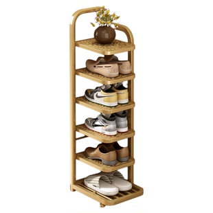 鞋架子家用门口多层小窄简易鞋子收纳架出租房宿舍铁艺小型置物架