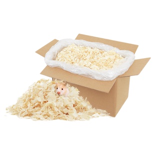 仓鼠木屑批发金丝熊专用低尘白杨木刨花夏天除臭垫料蓬松透气无