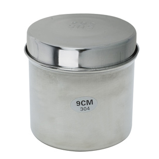 不锈钢棉花罐泡棉花缸子棉缸棉签纹绣缸纹绣腰盘剪刀清洁擦拭工具