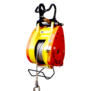 沪工小金刚电动葫芦钢丝绳提升机220V可家用起重吊具悬挂式小吊机