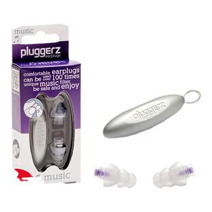 荷兰pluggerz专业隔音耳塞音乐会现场保护听力乐队鼓手酒吧降音量