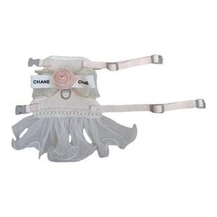 宠物狗狗猫咪衣服春夏新款小香风牵引绳套装公主裙泰迪比熊约克夏