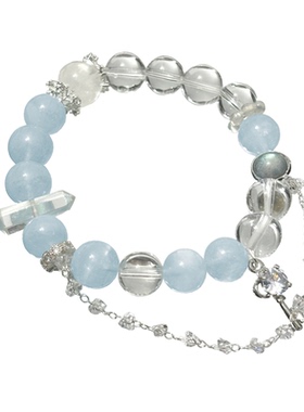 清新小众冰透水晶手串