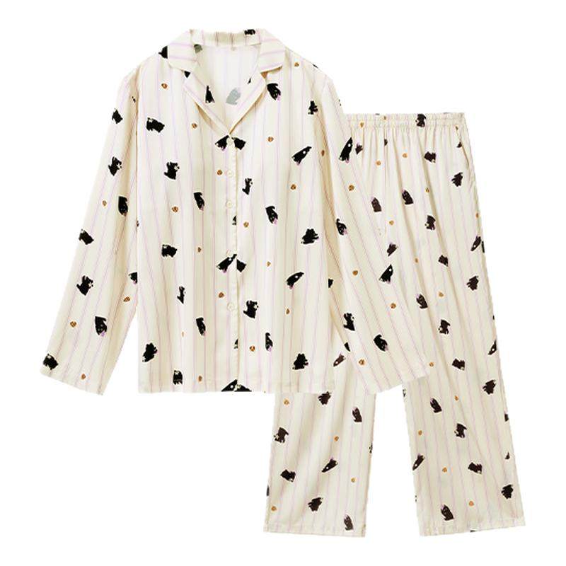 ubras睡衣女款流光情侣男家居服