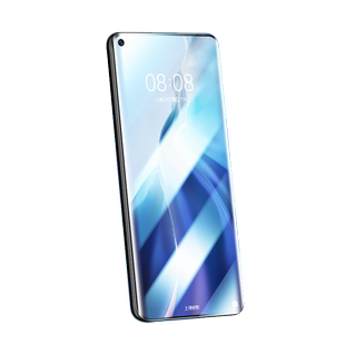 适用opporeno9钢化膜reno9pro手机膜陶瓷膜por+新款全屏oppo抗蓝光曲面屏十全包边全胶reon保护软贴膜防摔5g