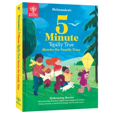 Britannica's 5 Minute Really True Stories for Family Time 大英百科 5分钟家庭真实故事 绘本 图画书 英文原版进口儿童图书