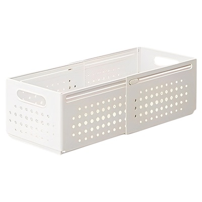 橱柜收纳盒抽屉式可伸缩桌面零食