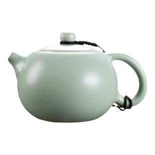 汝窑西施壶陶瓷功夫茶具家用哥窑冰裂纹开片可养小茶壶泡茶器手工