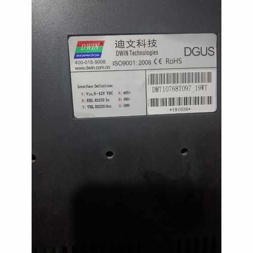 溢价-迪文触摸屏DMT10768T09719WT一台正