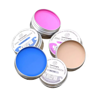 巴厘岛冲浪潜水物理防晒泥棒浮潜专用肤彩色zinc珊瑚友好海洋防晒