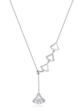 YUMMIE优米银饰小银杏项链