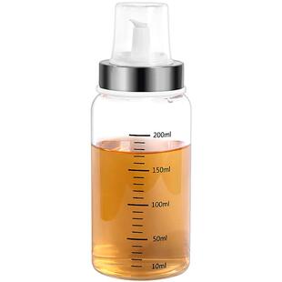 德系不挂油油壶玻璃油瓶酱油醋调味瓶厨房香油分装瓶家用专用油罐