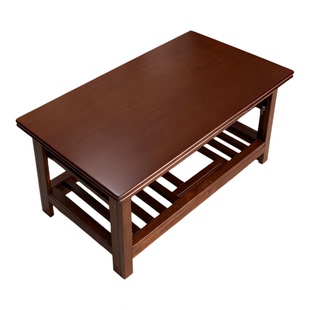 湘周记奢华款实木烤火桌中式简约双层烤火架取暖桌家用客厅茶几桌