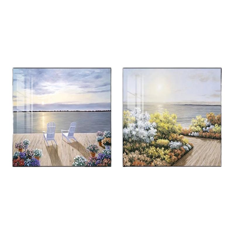 北欧风卧室墙头装饰画室内房间客房背景墙壁画免打孔次卧床头挂画