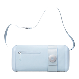 大容量单肩斜挎腰鼓包时尚运动健身包休闲旅行包吐司包小众时尚