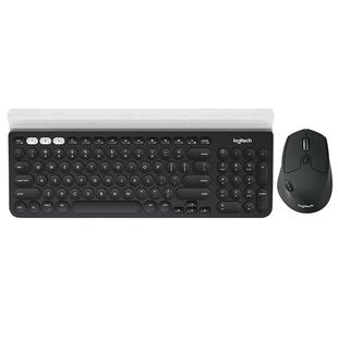 罗技K780键盘M720无线蓝牙鼠标套装M330电脑办公省电家用专用键鼠