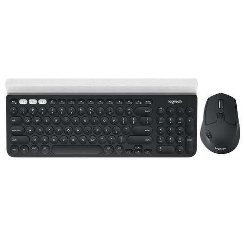 罗技K780键盘M720无线蓝牙鼠标套装M330电脑办公省电家用专用键鼠